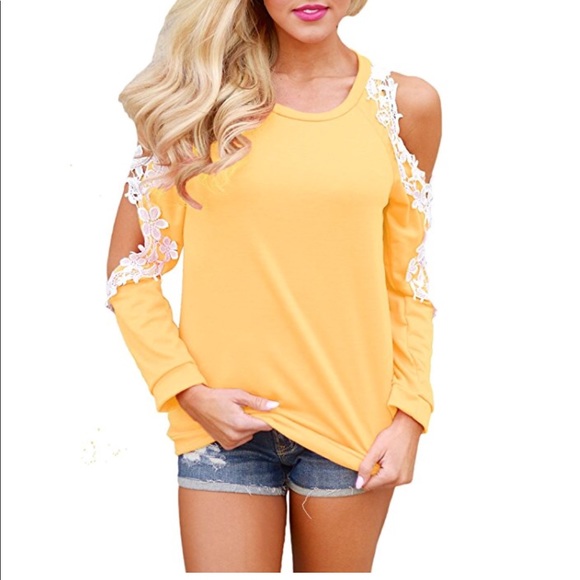 Beautiful women casual floral lace crochet blouse - Picture 6 of 8